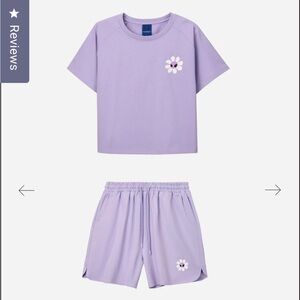 amoo venque aster purple suit set